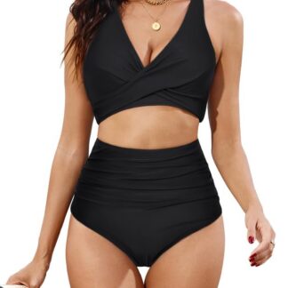 Push-up bikiinide komplekt, kõrge piht L