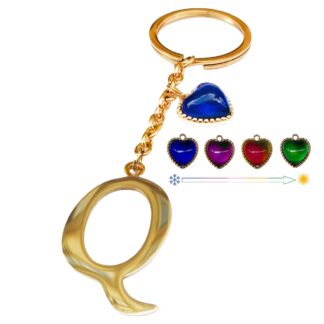 Südamega võtmehoidja naistele q-tähega