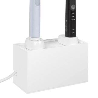 Juhtmete organiseerija vannituppa, valge