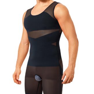 Meeste vormiv alussärk, must (XL)