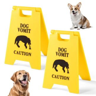 Naljakas hoiatussilt aeda, kollane (10x7cm)