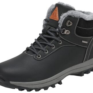 Veekindlad voodriga talvesaapad, mustad (s. 46)