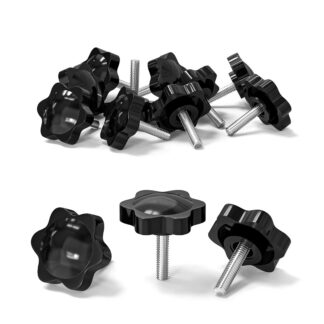 Tähtpeaga kruvid, mustad (10tk, M5x20mm)