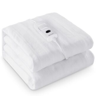 Elektrisoojendusega alustekk, 3-astmeline, valge (150x80cm)