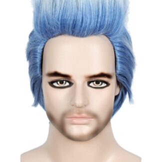 Lühike parukas, sini-hõbedane