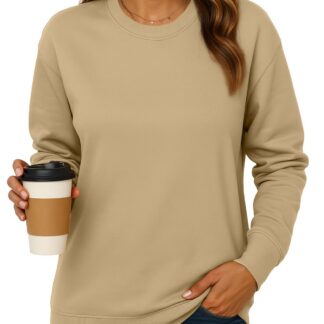 Naiste soe pikkade varrukatega dzemper, beež (S)