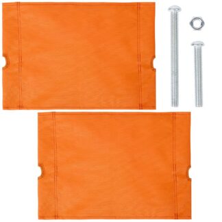 Veekindel asenduskangas matkatoolile, korallpunane (48x35cm)