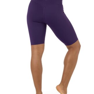Spordilühikesed püksid naistele, lilla (XL)