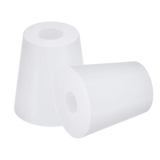 Avaga silikoonist korgid, valged (2tk, 19-25mm)