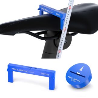 Jalgratta sadula kõrguse mõõdik, must