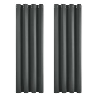 Termo-pimenduskardinad, tumehallid (2tk, 130x140cm)