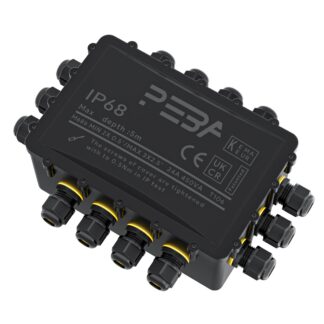 Veekindel harukarp, must (29.5x21.5x11.5cm)