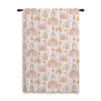 Vikerkaarevärviline boho-stiilis kardin (115x185cm)