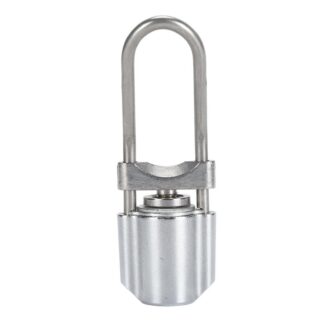 Välikraani lukk, roostevaba teras