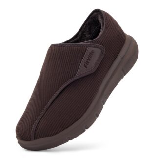 Meeste laia liistuga jalatsid, voodriga, pruun (s. 44.5)