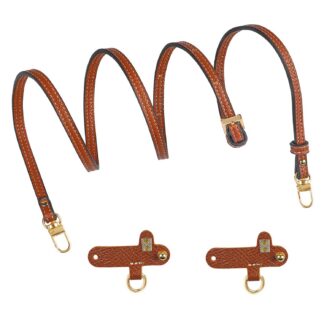 Reguleeritav nahast õlarihm kotile (108-124x1.2cm)