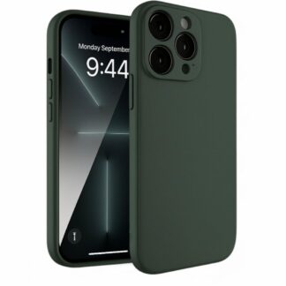 iPhone 12 Pro Max telefonikaaned, silikoonist, roheline