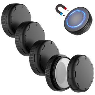 Veekindel magnetiline telefonihoidik, must