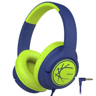 Juhtmega kõrvaklapid lastele, sini-roheline