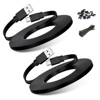 Micro-USB laadimiskaablid (2tk, 6m)