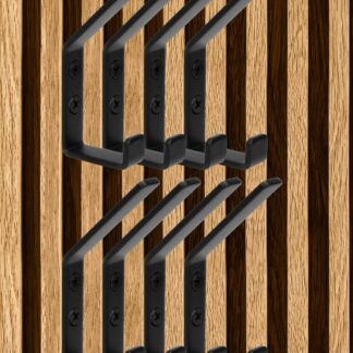 Topeltnagid, mustad (13mm) 8 tk