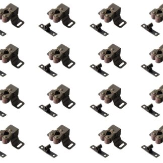 Mööbli kinnituselemendid, terasest, pronksikarva (16tk)