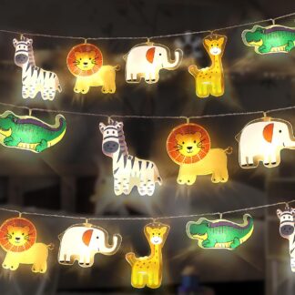 Lastetoa LED valguskett loomadega, soe valgus (3m, 20 LED)