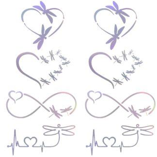 Veekindlad helkivad kleepsud, kiili kujuga (20tk)