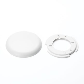 Laetops valgustile, ümmargune, valge (10cm)