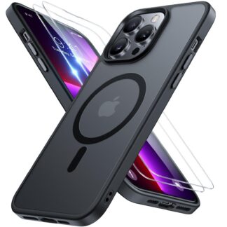 Telefonikaaned iPhone 13 Pro, magnetilised, must