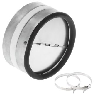 Ventilatsiooni tagasilöögiklapp tihendiga (100mm)