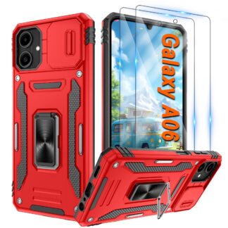 Samsung Galaxy A06 5G telefonikaaned ja ekraanikaitsed, punane
