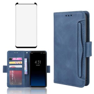 Rahakott-tüüpi telefonikaaned Samsung Galaxy S8, sinine