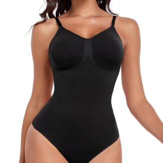 Vormiv bodi naistele, must (XXS/XS)