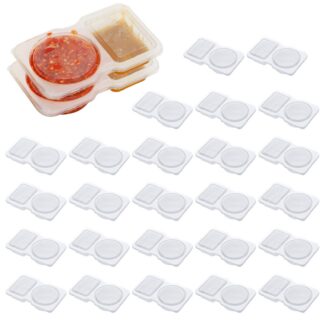 Kahekambrilised kaanega kastmetopsid (25tk)