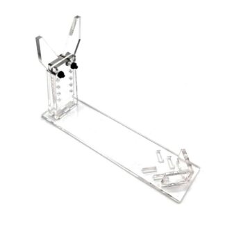 Akrüülist püstolihoidik, reguleeritav