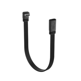 USB-C pikenduskaabel, 90-kraadine (15cm)