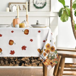 Laudlina kõrvitsate ja hernehirmutisega (110x140cm)