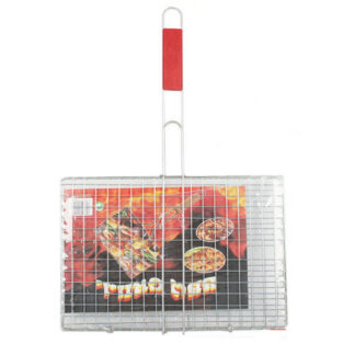 Kahepoolne grillrest 44x28x22 cm