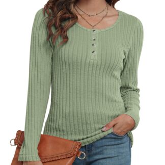 Naiste pikkade varrukatega dzemper, herneroheline (XXL)