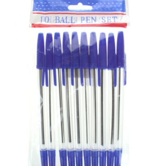 Sinised pastakad, 10 tk pakis, kõik kirjutavad sinist värvi