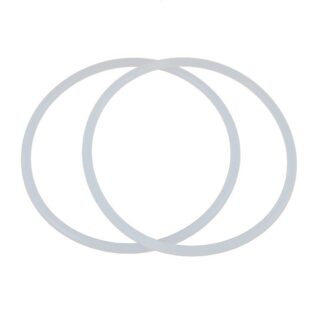 Silikoonist tihendusrõngad, valge (2tk, 82x90mm)