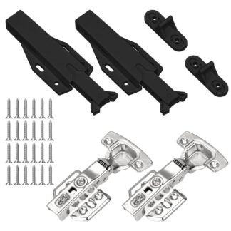 Kapiukse fiksaator, must (2tk)