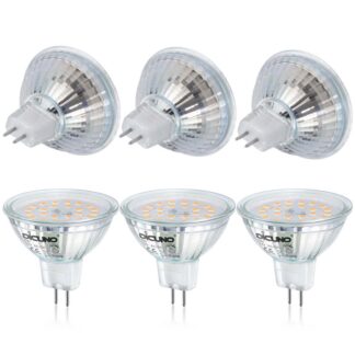 LED lambid GU5.3, soe valgus (6tk, 5W)