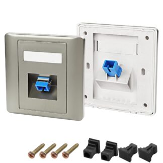 Optilise kaabli seinapesa ühenduspesa (2tk)