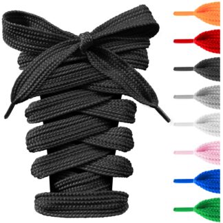 Lamedad kingapaelad, mustad (160cm, 15mm)