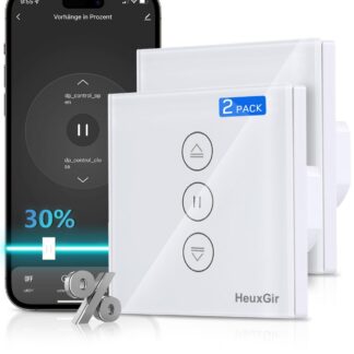 Nutikas ruloolüliti, WiFi (2tk, 8.5x8.5cm)