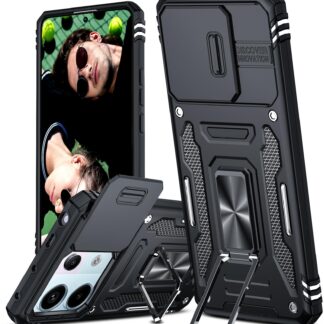 Xiaomi Redmi Note 13 Pro 5G telefonikaaned ja ekraanikaitsed, must (2tk)