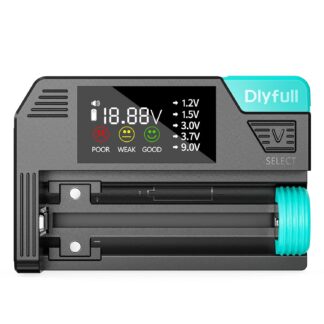 Universaalne magnetiline LCD-patareitester