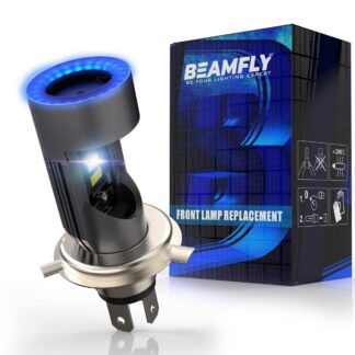 Mootorratta LED esitule pirn H4, Angel Eye